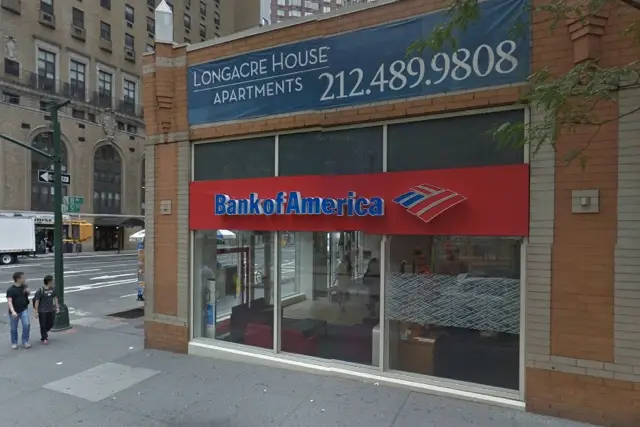 The Bank of America at 835 8th Avenue